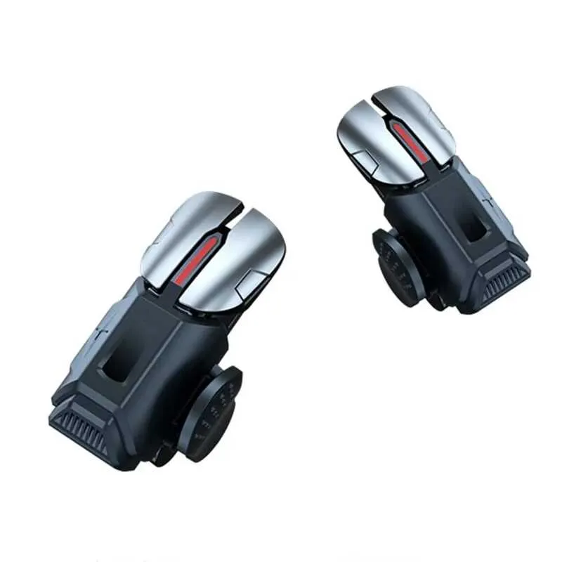 MANETTE DE JEU EN MÉTAL L1R1 POUR SMARTPHONE, AVEC DÉCLENCHEUR PUBG, POUR JEU DE TIR