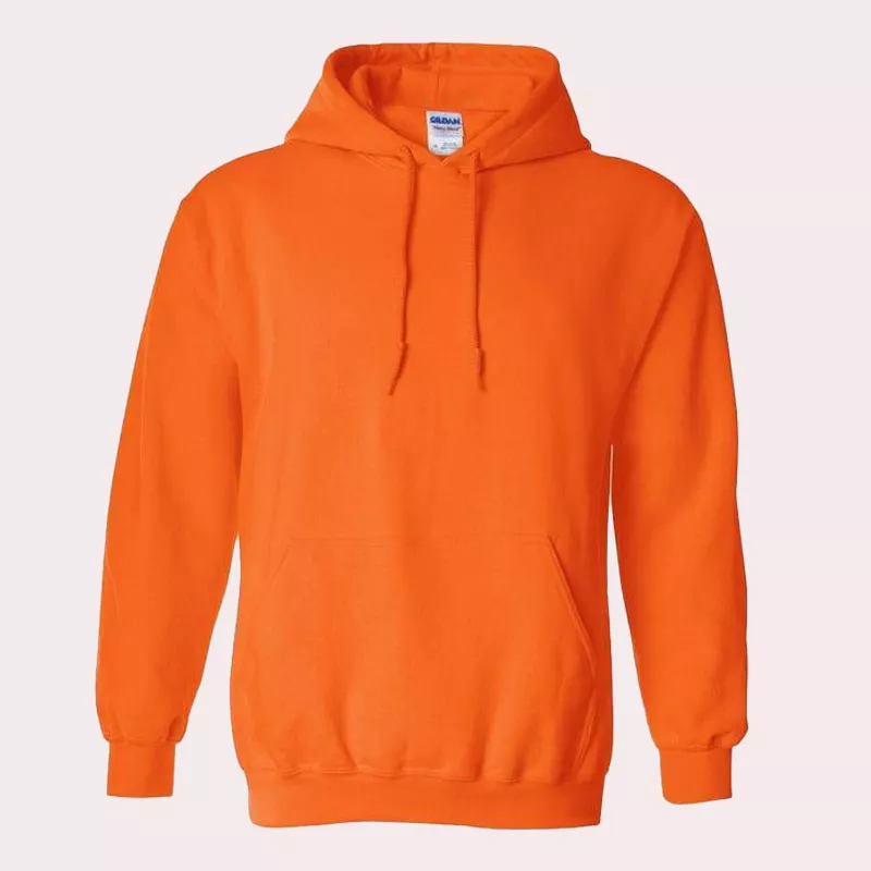 PULL ORANGE -SWEAT A CAPUCHE UNISEX