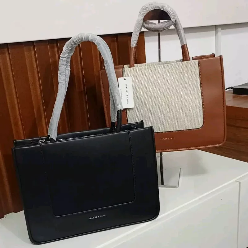 SACS À MAIN 1 pc Charles & Keith Noir et Marron