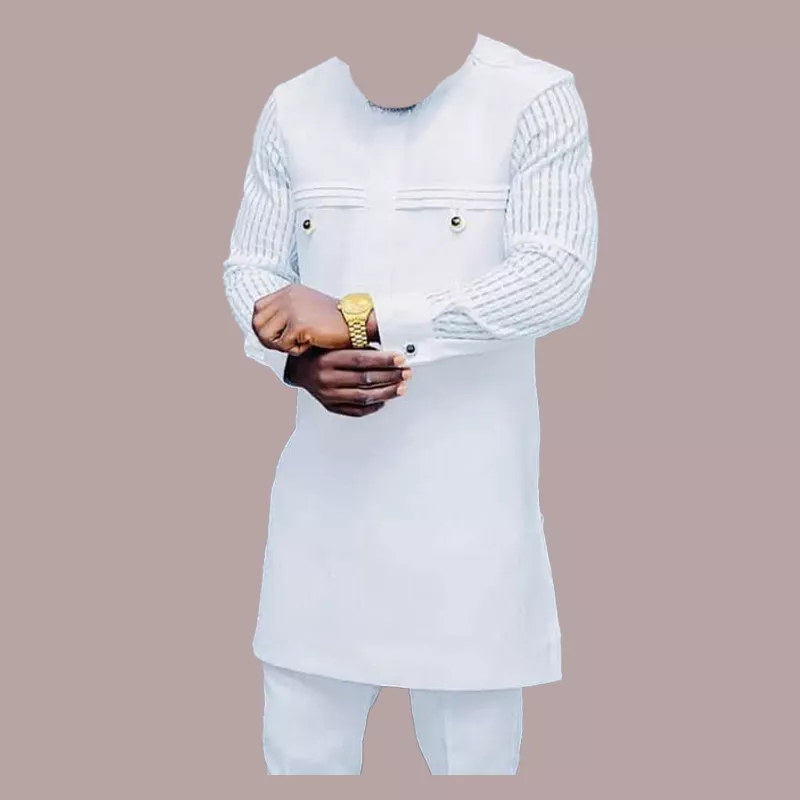 TUNIQUE BLANCHE ELEGANT